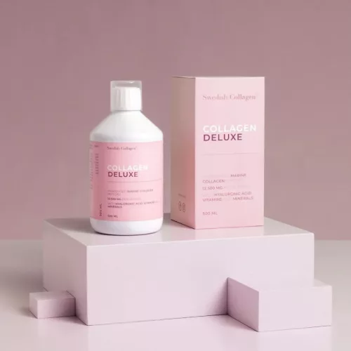 Swedish Collagen Deluxe 3 dobozos csomag - Prémium folyékony halkollagén 3 x 500 ml