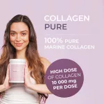 Swedish Collagen Pure  -  Hidrolizált, tiszta tengeri kollagén por,  300 g