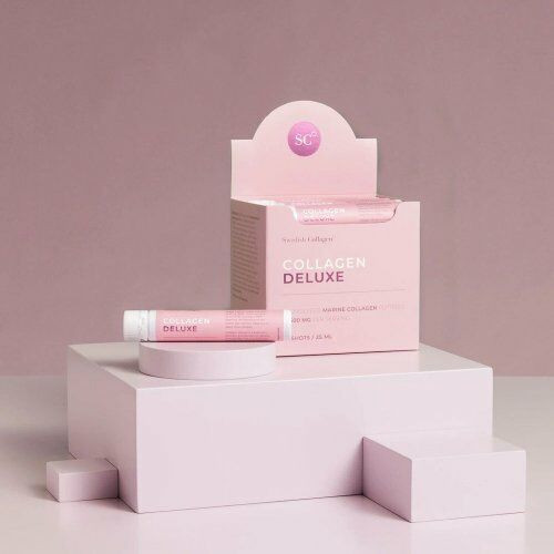Swedish Collagen Deluxe Shots 2-dobozos csomag - 12.500 mg folyékony tengeri kollagén/napi adag