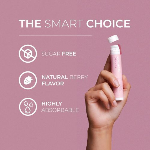 Swedish Collagen Deluxe Shots - 12.500 mg folyékony tengeri kollagén/adag, 20 ampulla/25ml