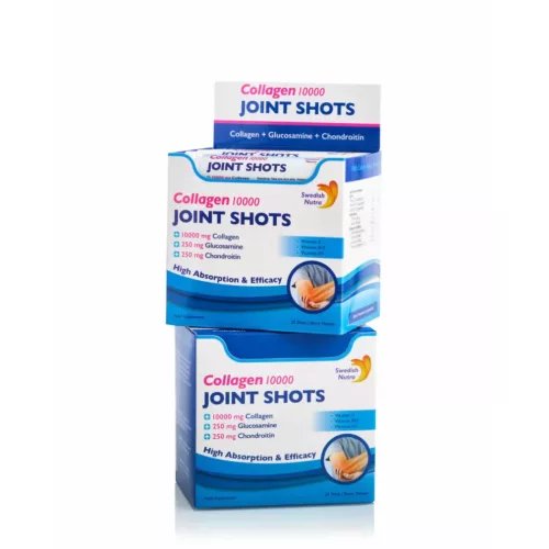 Swedish Nutra Joint Shots Collagen 2 dobozos csomag - Ízületi folyékony kollagén komplex ivóampulla
