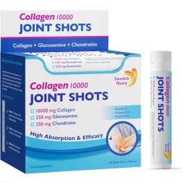   Swedish Nutra Joint Shots Collagen 2 dobozos csomag - Ízületi folyékony kollagén komplex ivóampulla