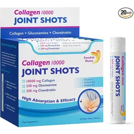   Swedish Nutra Joint Shots Collagen 3 dobozos csomag - Ízületi folyékony kollagén komplex ivóampulla
