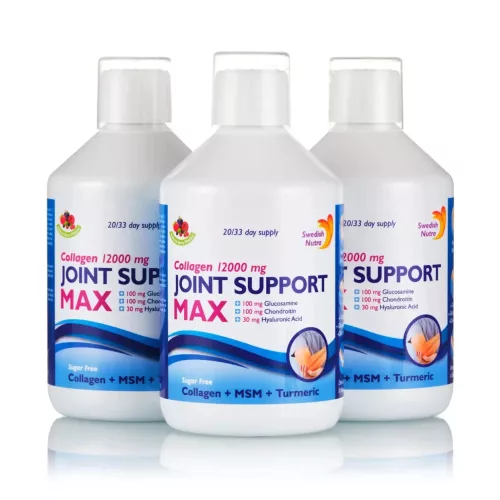 Joint Support MAX Collagen 3-dobozos csomag - Ízületi folyékony kollagén komplex 3 x 500 ml