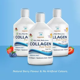   Swedish Nutra Collagen Marine Fish 10 000 - Folyékony kollagén halból 10.000 mg  -  3 db-os csomag - 3x500 ml, cukormentes