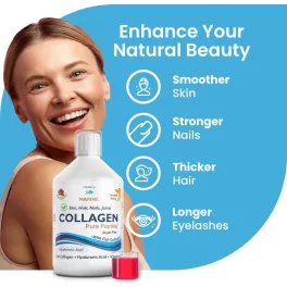   Swedish Nutra Collagen Marine Fish 10 000 - Folyékony kollagén halból 10.000 mg  -  3 db-os csomag - 3x500 ml, cukormentes
