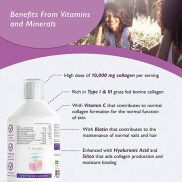   Swedish Nutra Collagen Pure Peptide 10 000 - Folyékony kollagén szarvasmarhából 10.000 mg - 3 db-os csomag, 3x500 ml, cukormentes