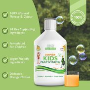   Swedish Nutra Super Kids MULTIVITAMIN gyerekeknek - 3 db-os csomag, 3x500 ml